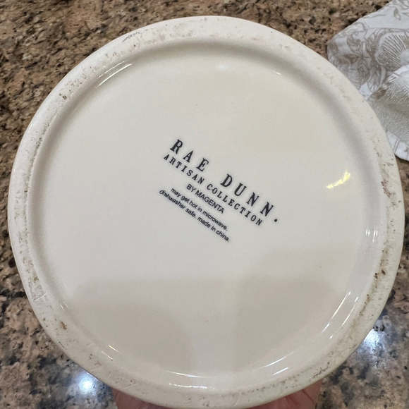 Rae Dunn “Eat.” Ceramic Canister 7” Kitchen Jar Artisan Collection by Magenta - Picture 3 of 9